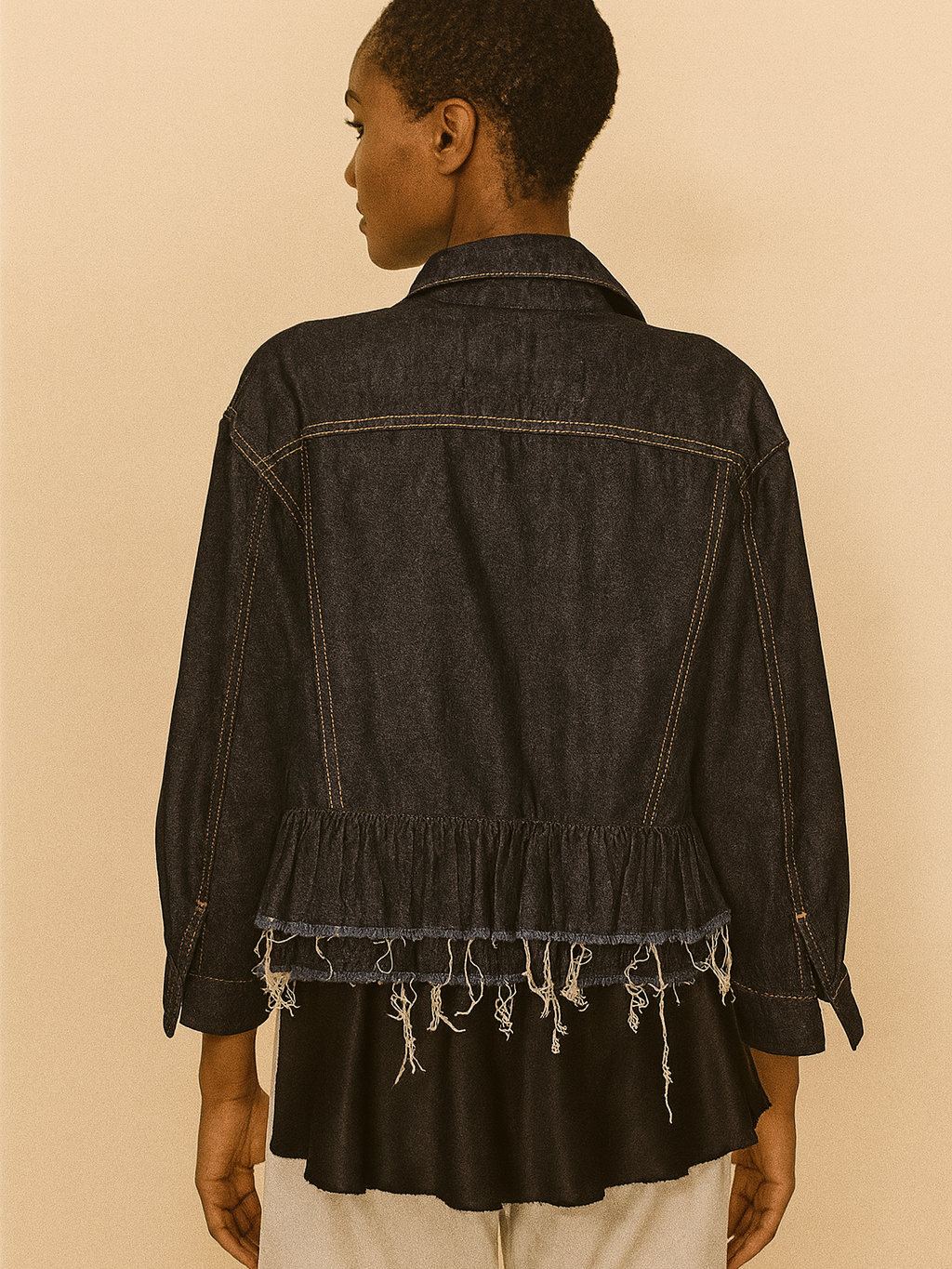 Denim Short Jacket