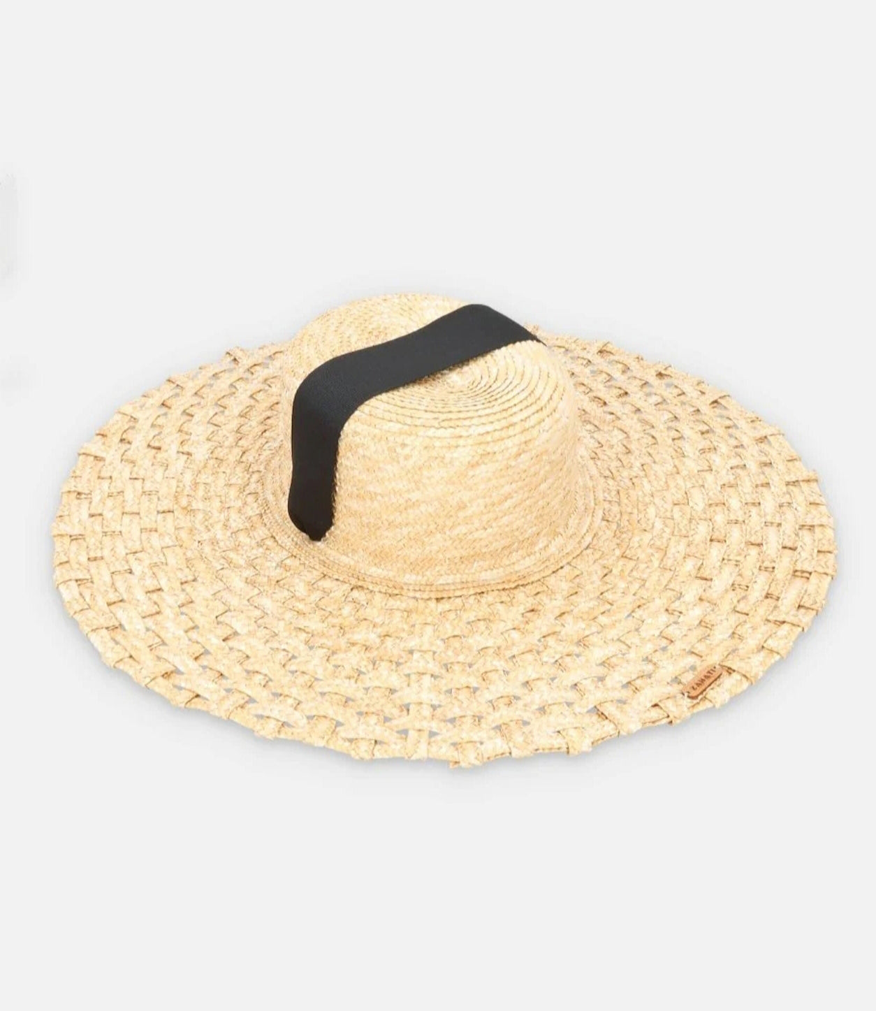 Natural Woven Straw Hat