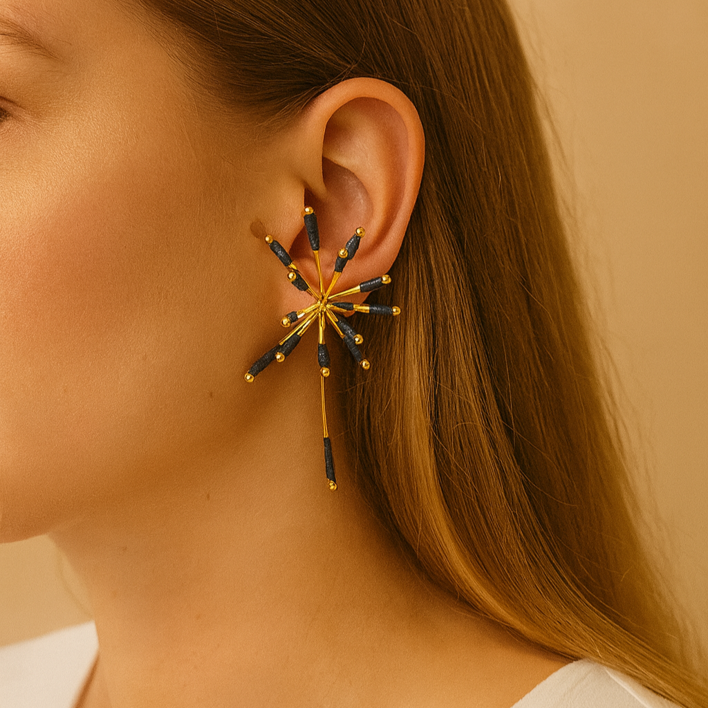 Stella Maxi Earring Teal