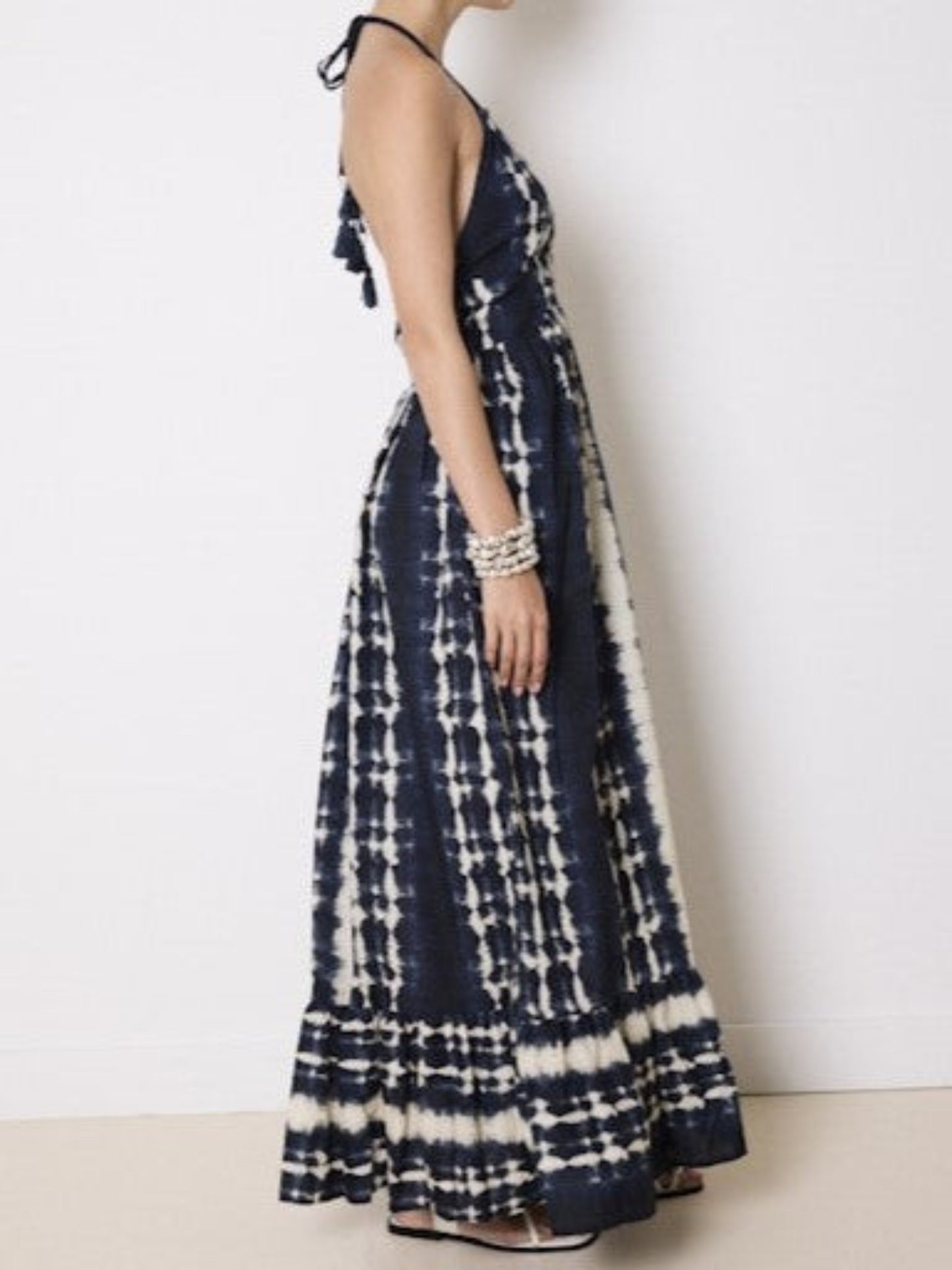 Shaleen Marine Tie & Dye cotton dress