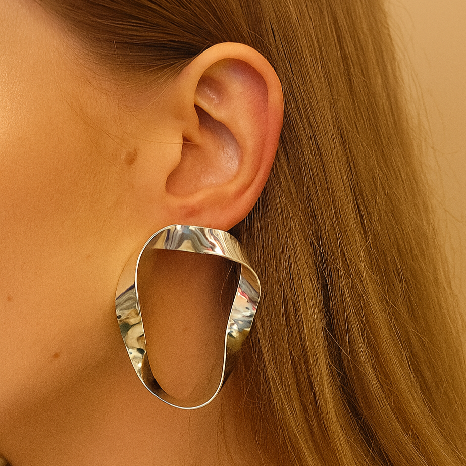Onda Maxi Stud earrings