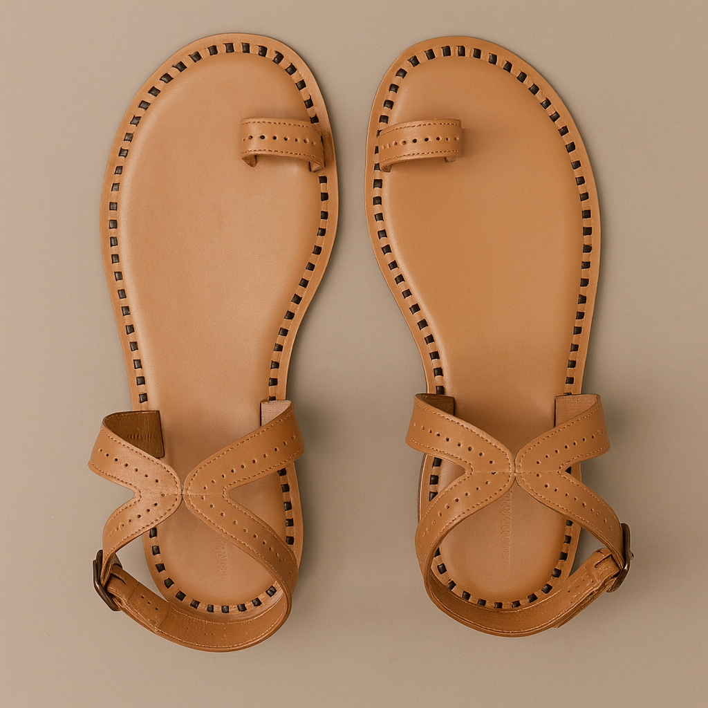 Irene Leather Sandals