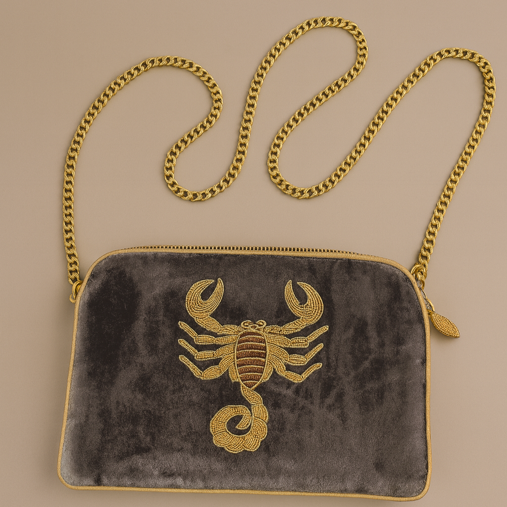 Scorpio Velvet Bag