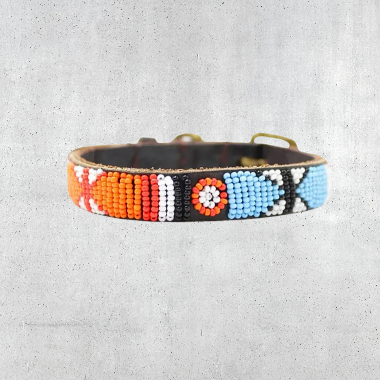 Beaded Dog Collar