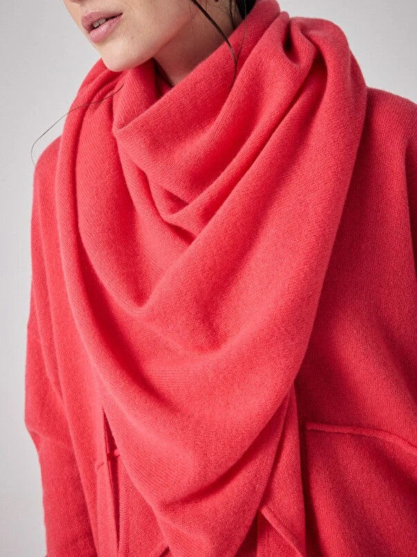 Triangle Cashmere Scarf Lipstik