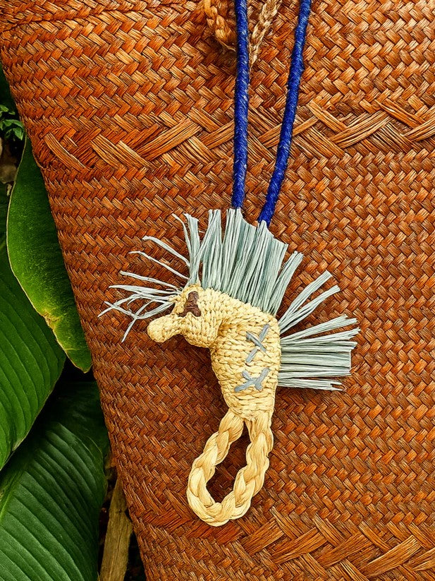 sea horse bag charm
