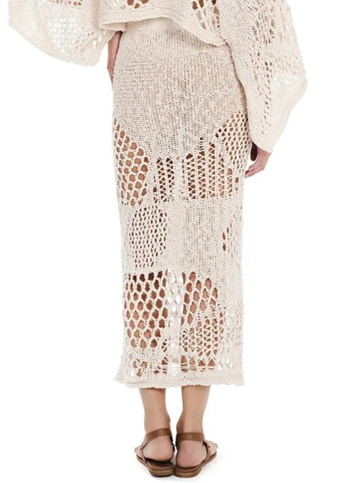 Midi Skirt – Nature Textures