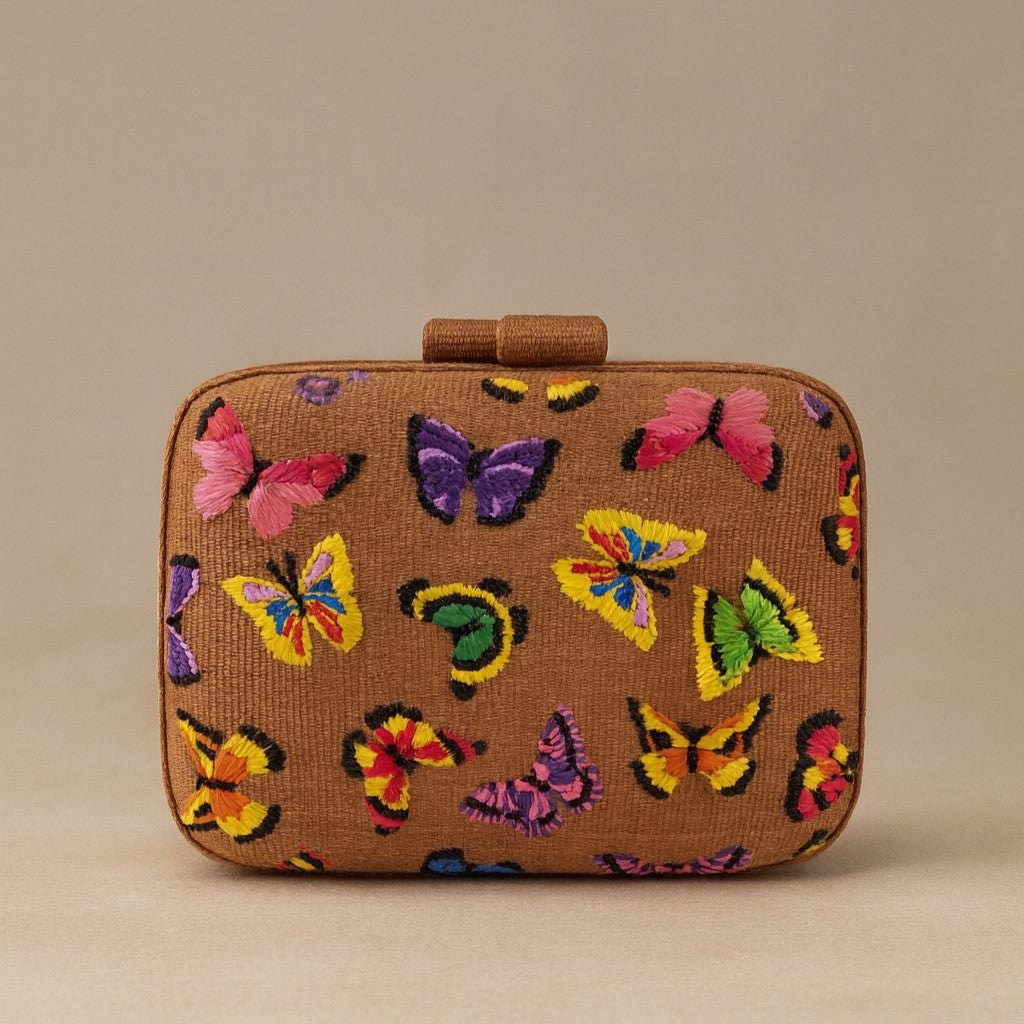 Natalie Copper Clutch