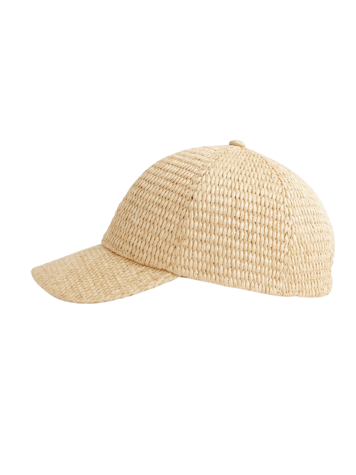 Beige straw cap