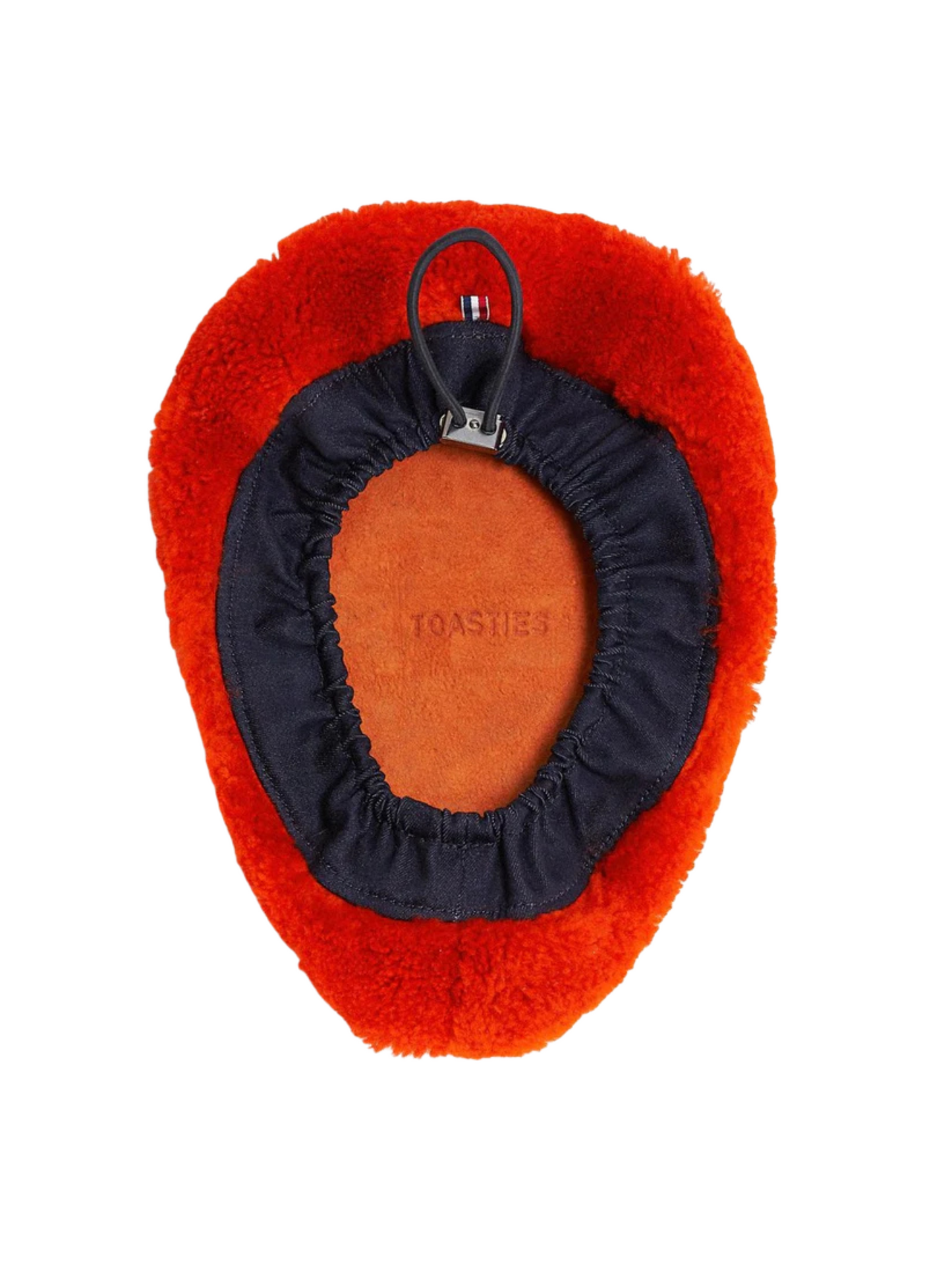 Red bicycle seat cover