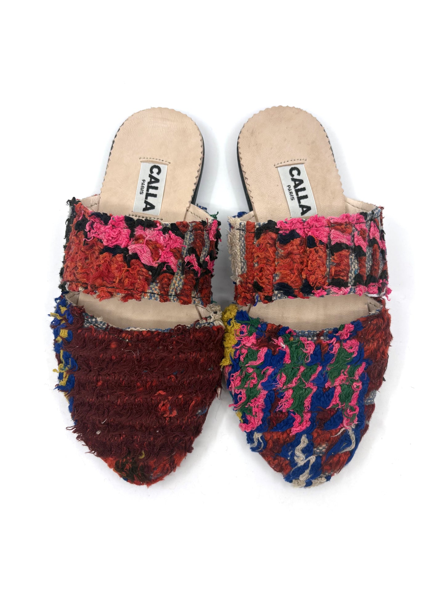 Pair of colorful slippers