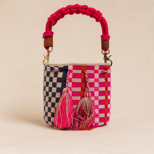 Short Macrame Bag Strap