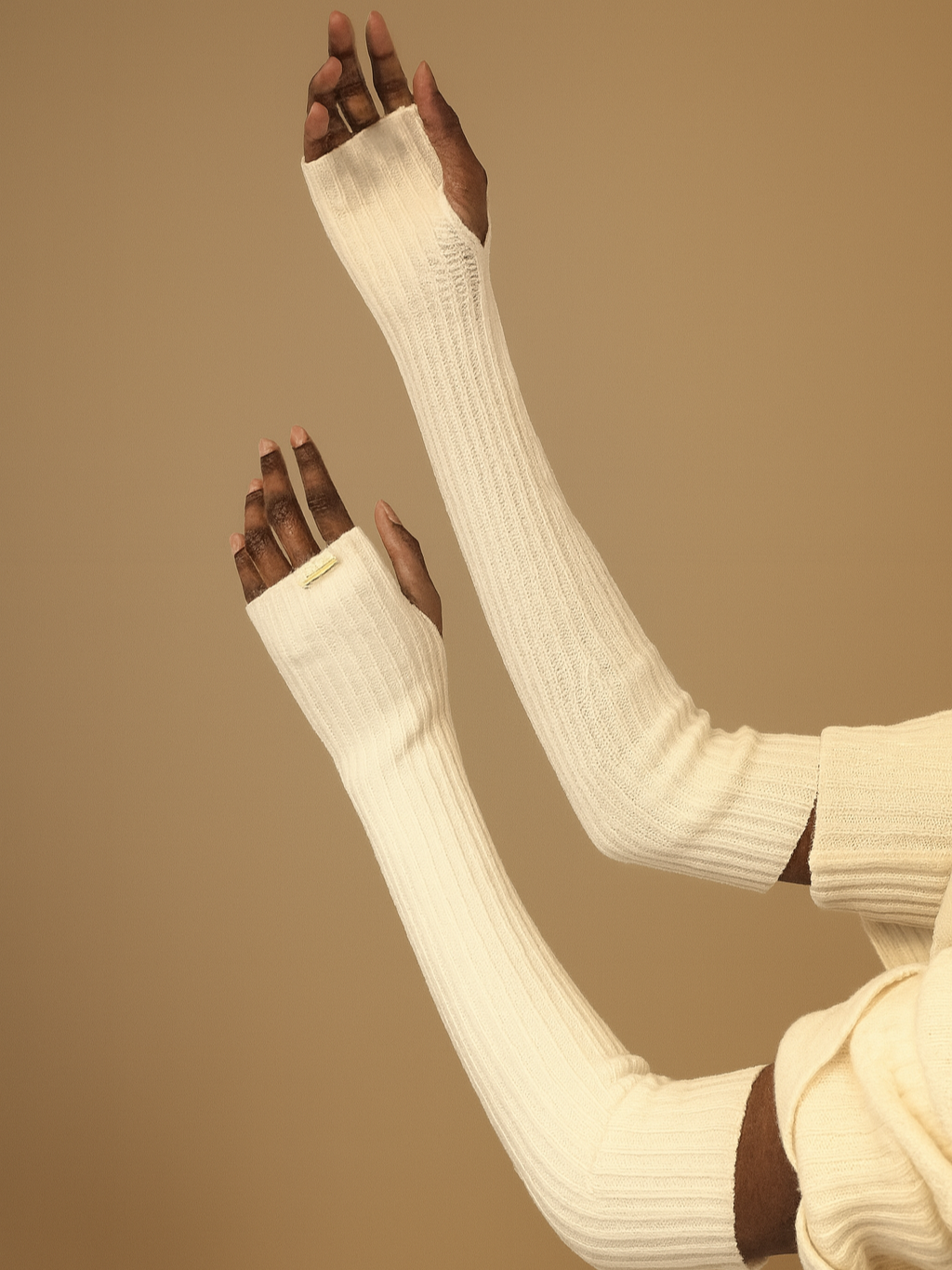 Long Cashmere Mittens