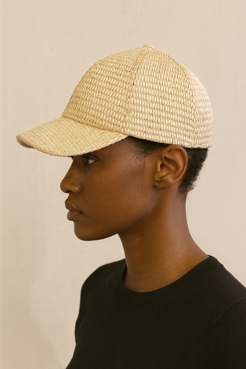 Natural Straw Cap
