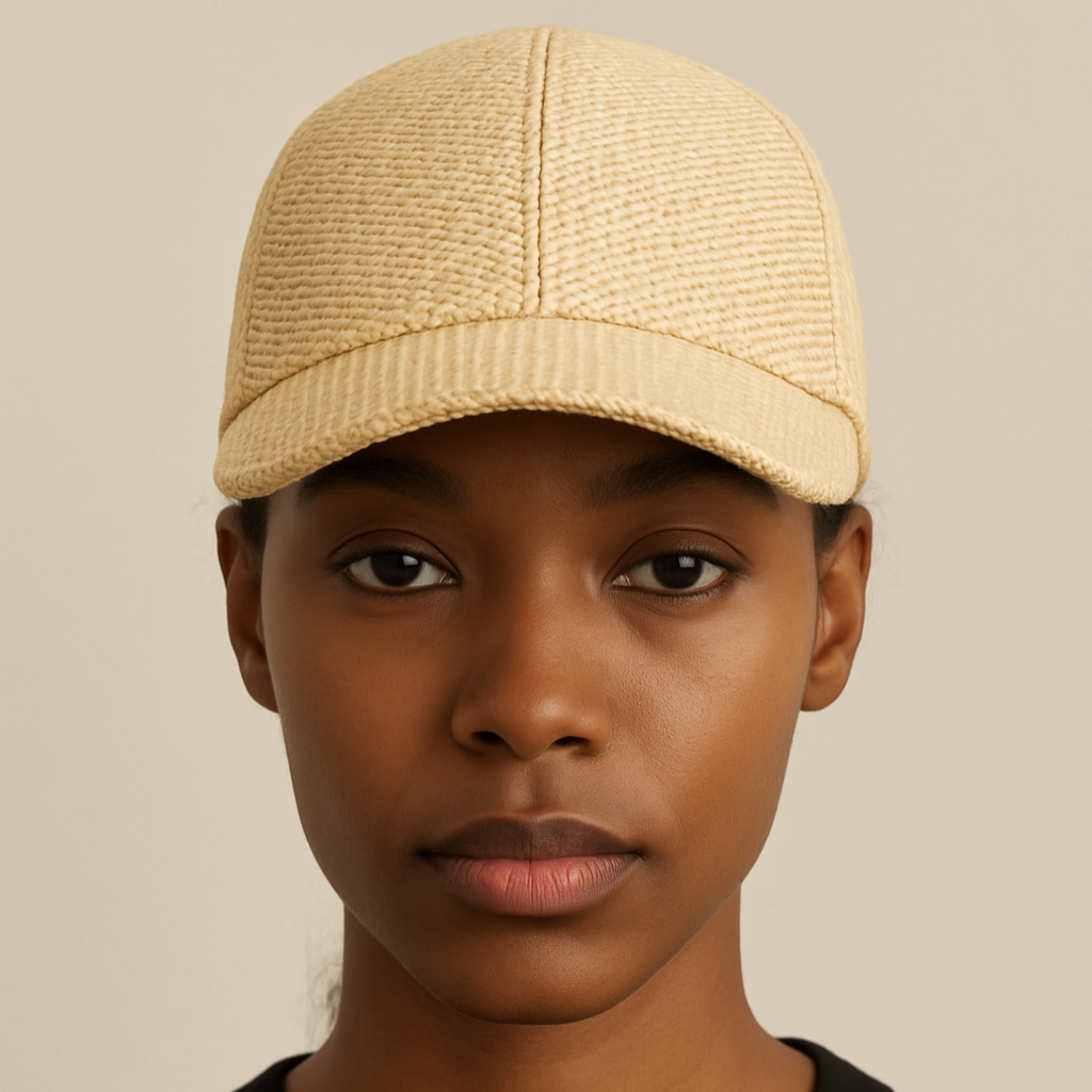 Natural Straw Cap