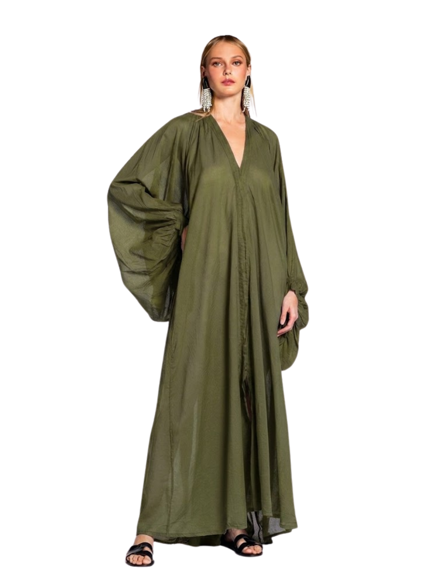 Extravagant Maxi Voile Dress