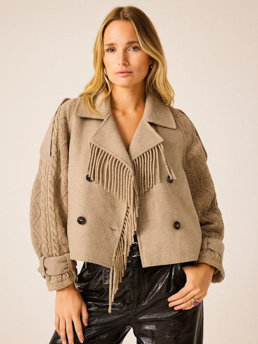 Kassia wool trench coat