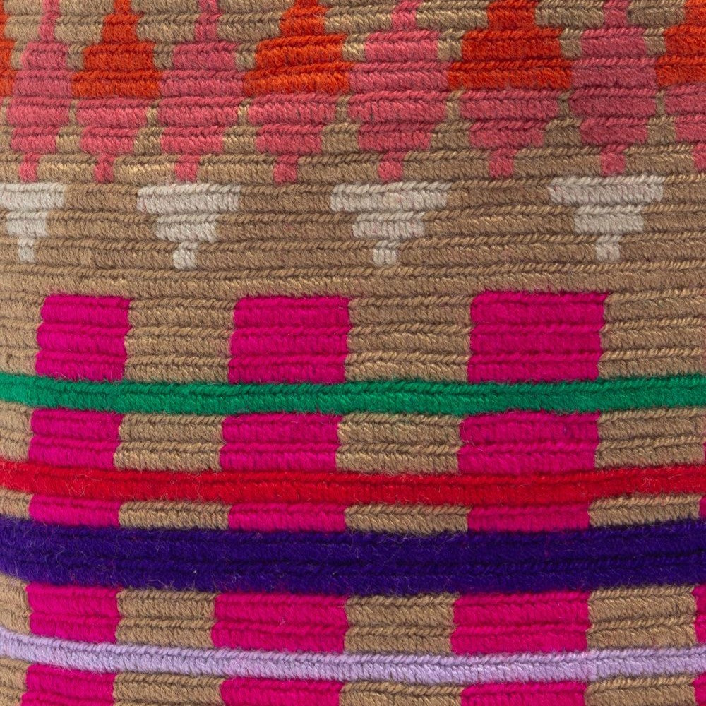 Handmade Small Crossbody Wayuu Swan