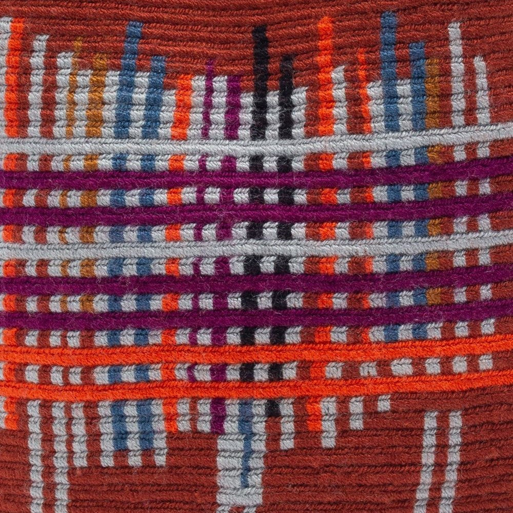 Handmade Medium Wayuu Anemon Terracota