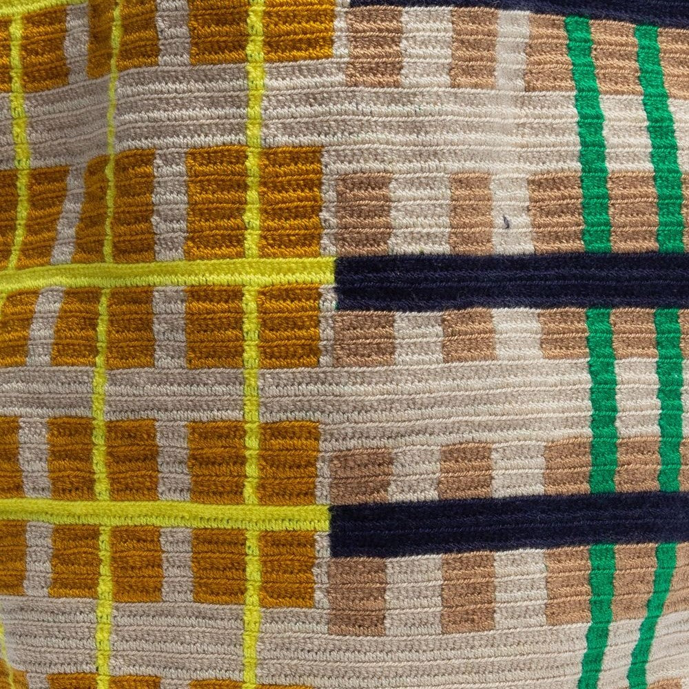 Wayuu Cala Tote Bag Falcon Yellow