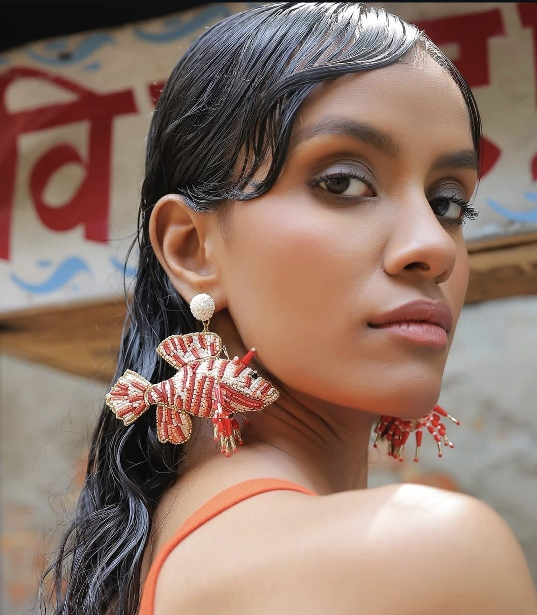 Lion Fish Earrings