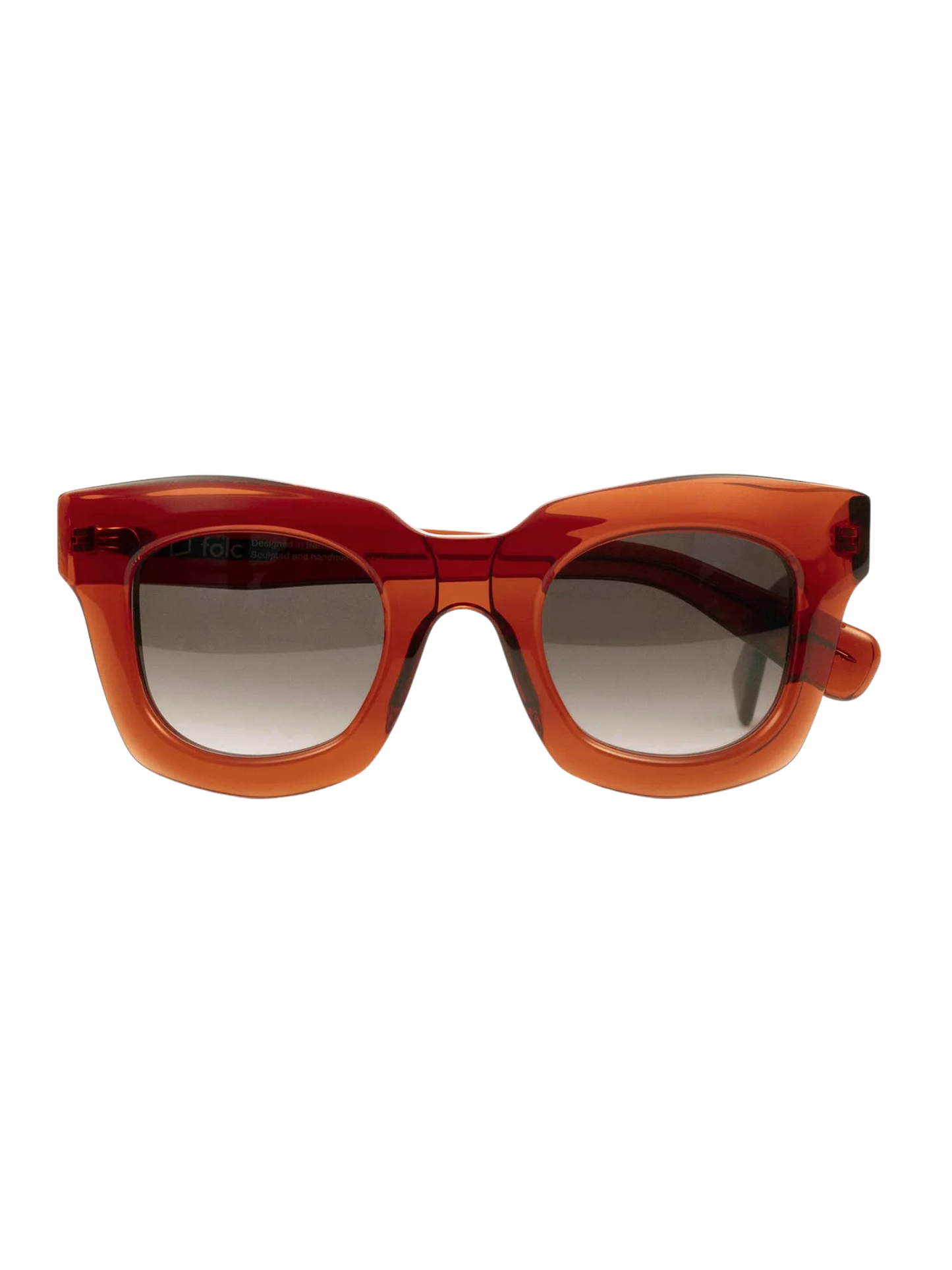 ginger frame sunglasses
