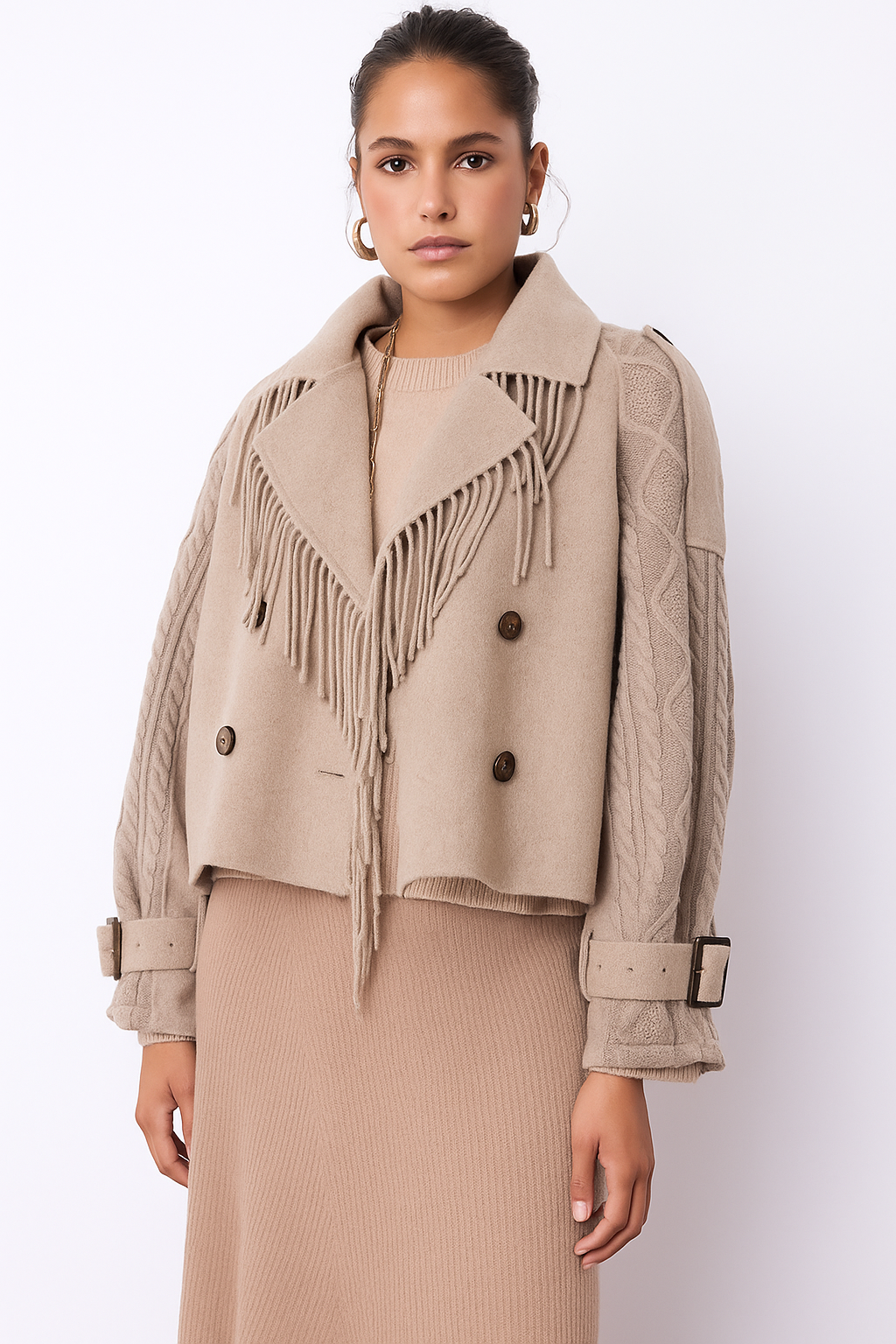Kassia wool trench coat