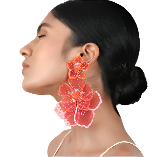 Maxi Peonie Earrings