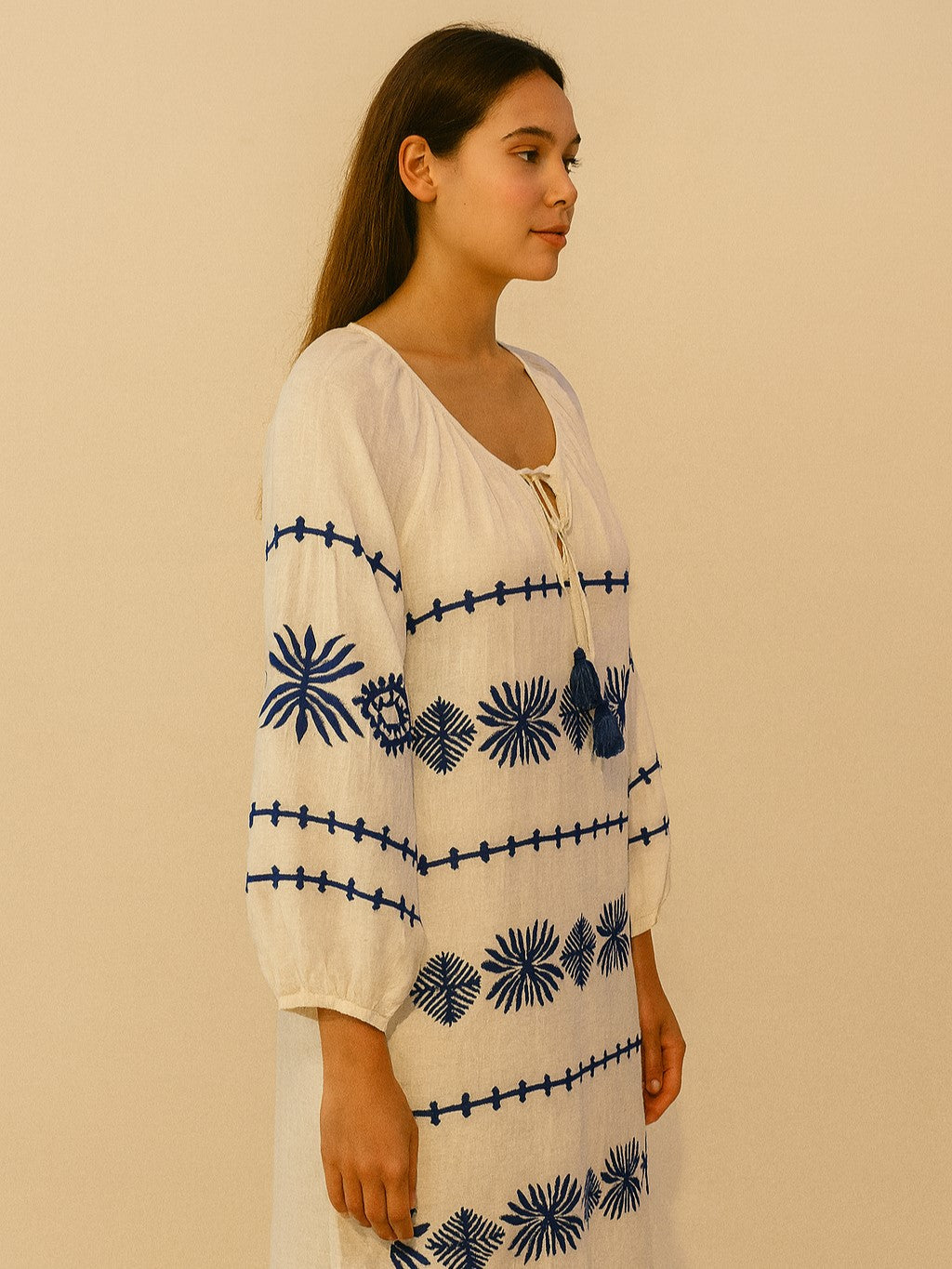 Stella Veronica Dress in White