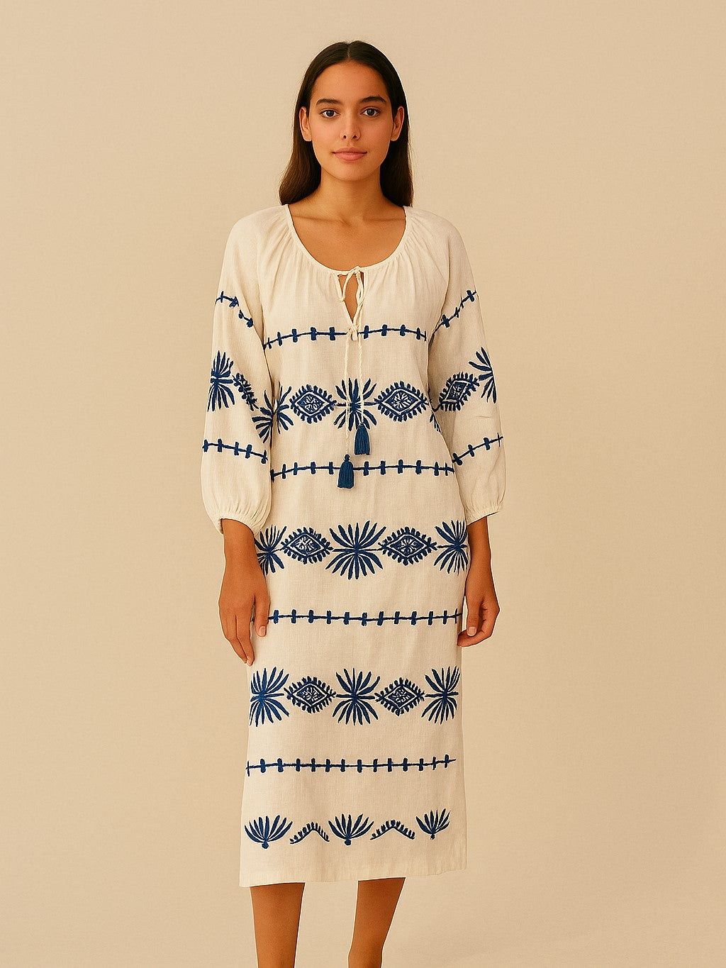 Stella Veronica Dress in White