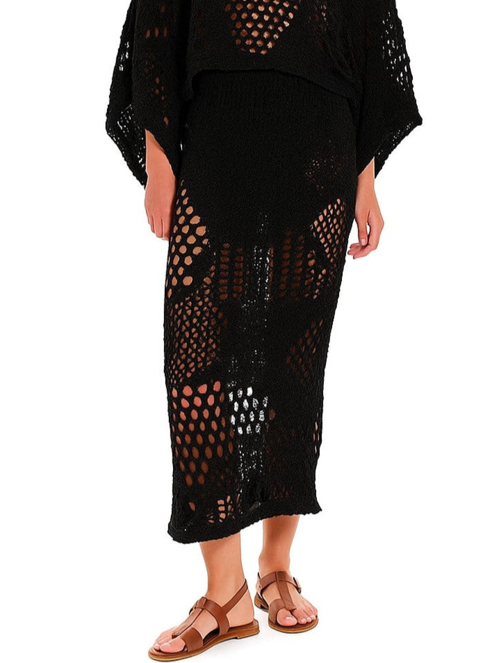 Midi Skirt – Nature Textures