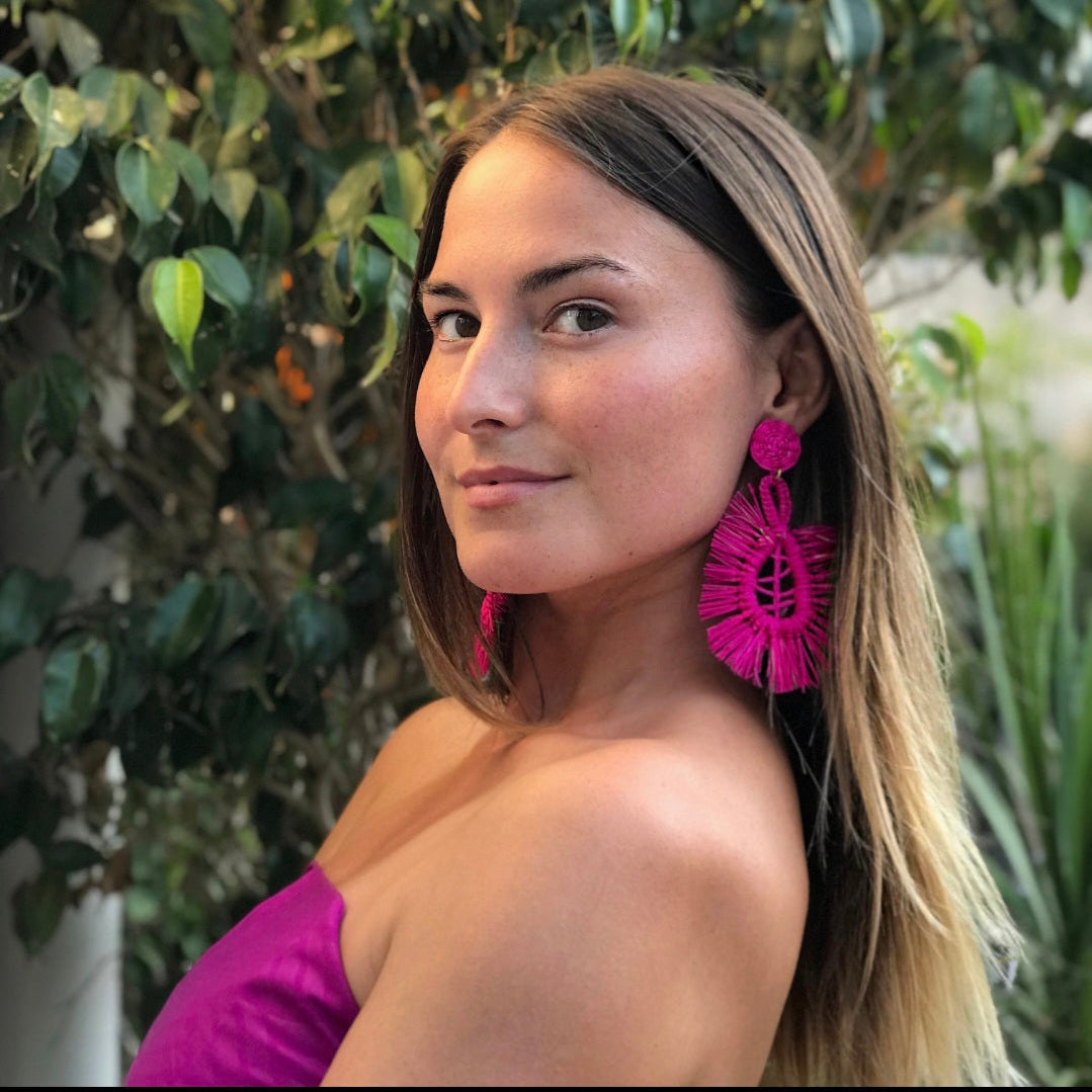 Fan Earrings