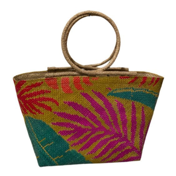 Big Shopper Beach Palm Leaves Bag