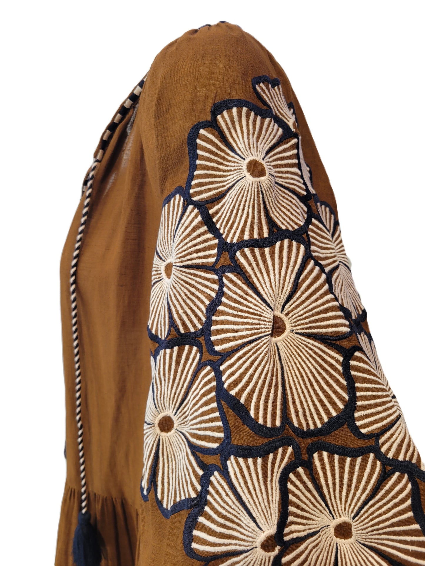 Stripe Flower Santorini Dress