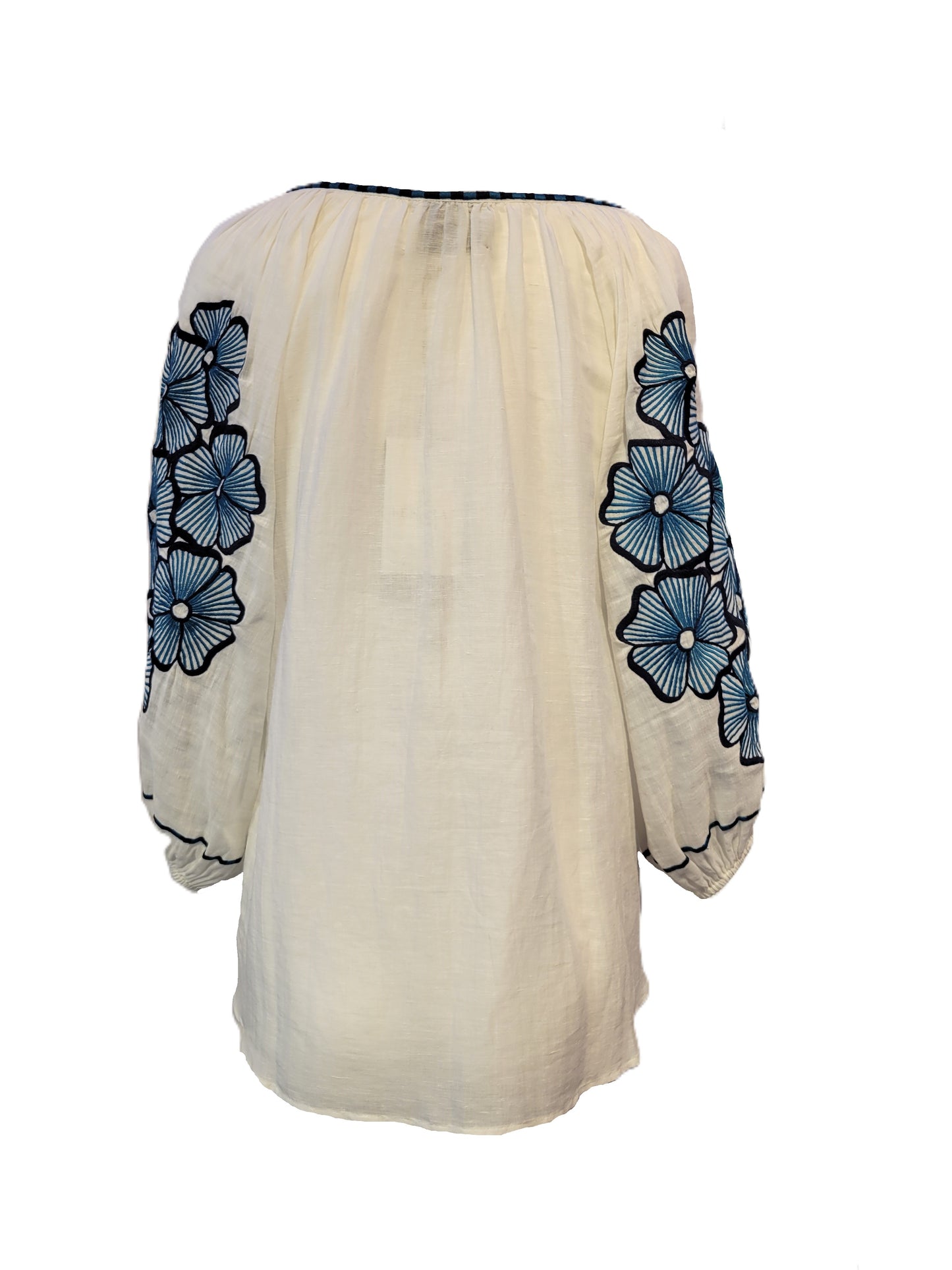 Stripe Flower Top
