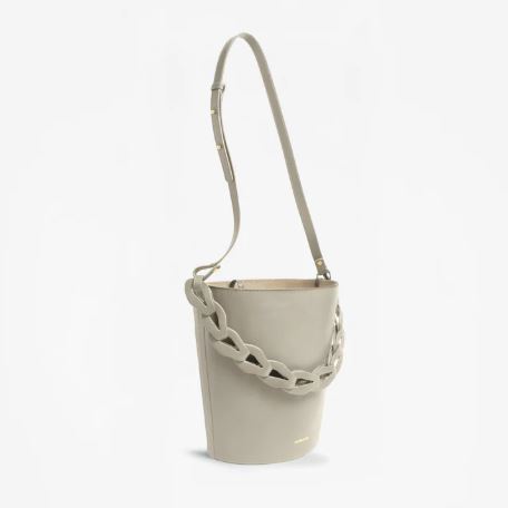 Louise Large Off White Bucket Bag