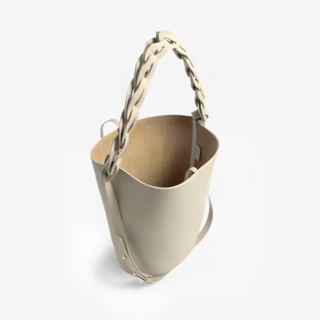 Louise Large Off White Bucket Bag