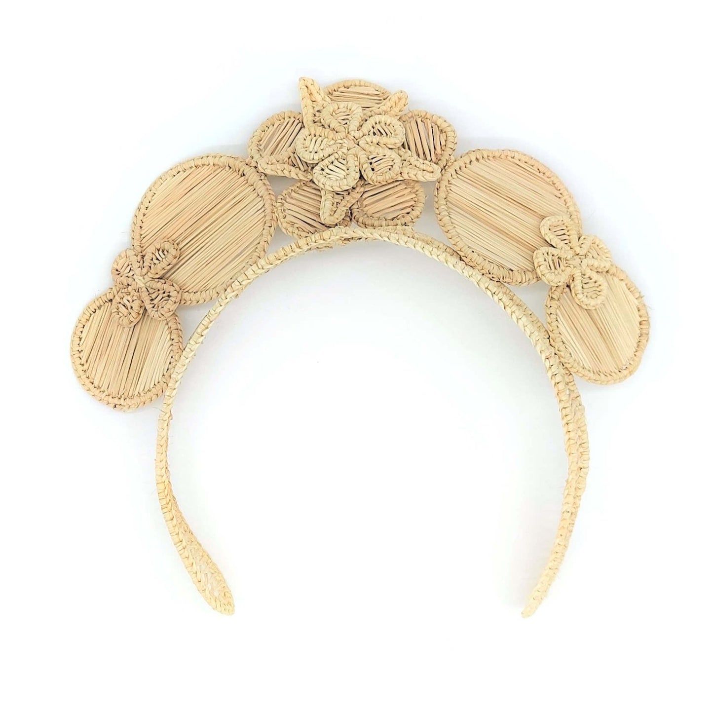 Straw Crown Headband