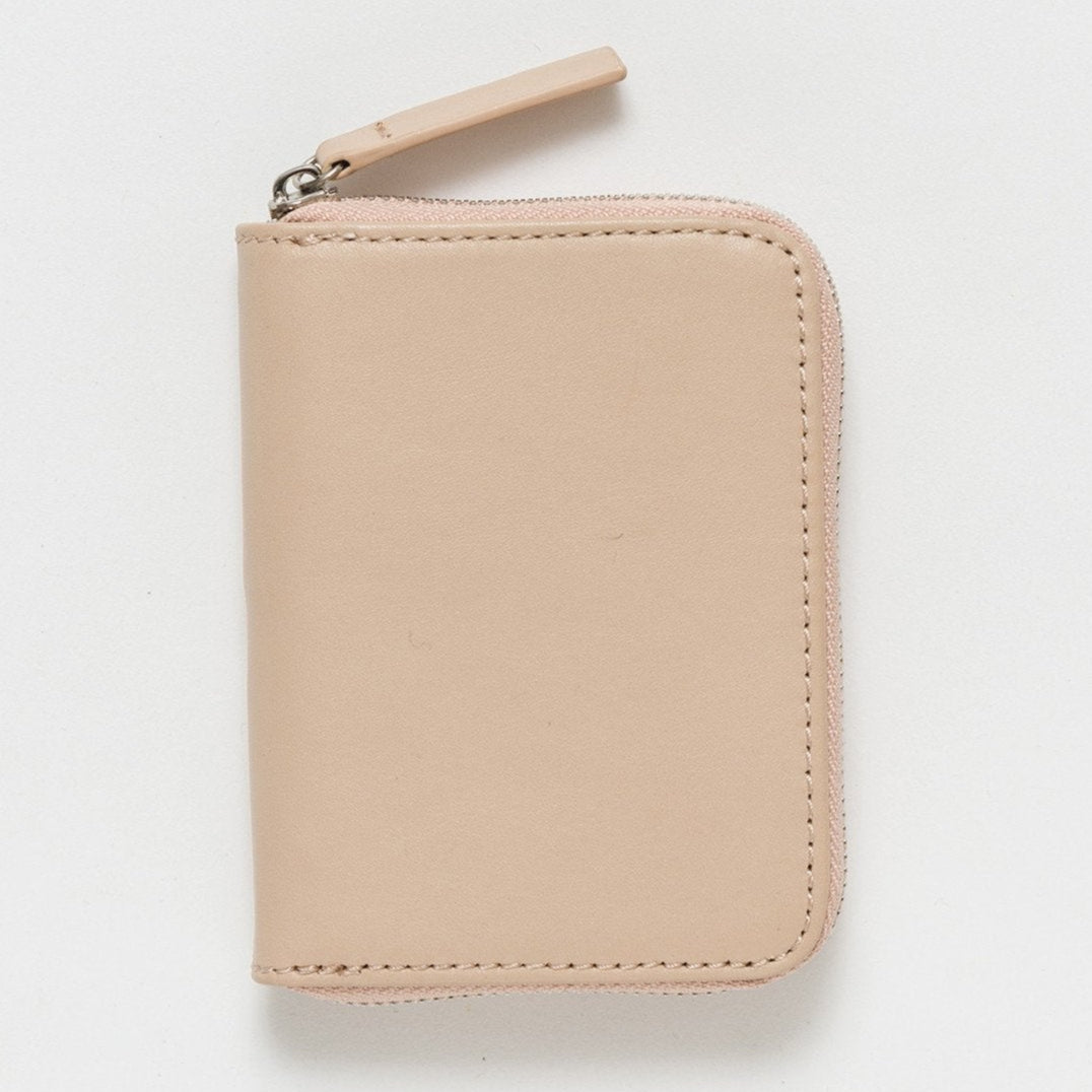 Leather short wallet