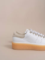 Load image into Gallery viewer, Leather Platform Sneakers
