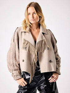 Kassia wool trench coat