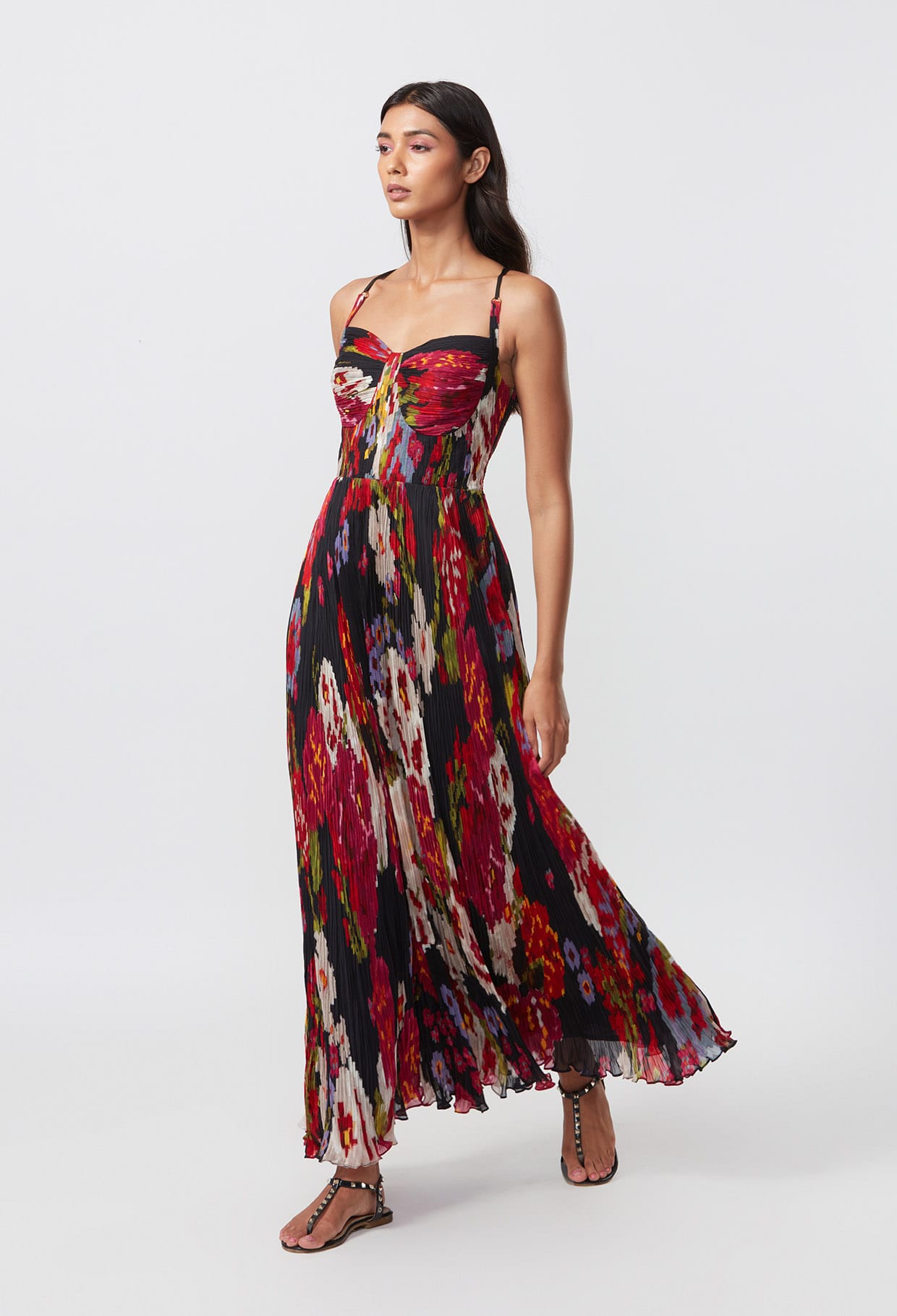 Bustier deals dress maxi