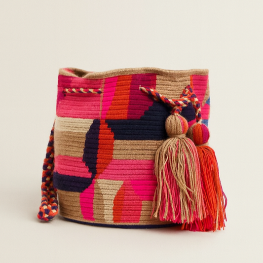 Handmade Small Crossbody Wayuu Barracuda