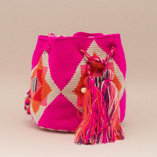 Handmade Small Crossbody Wayuu Hummingbird