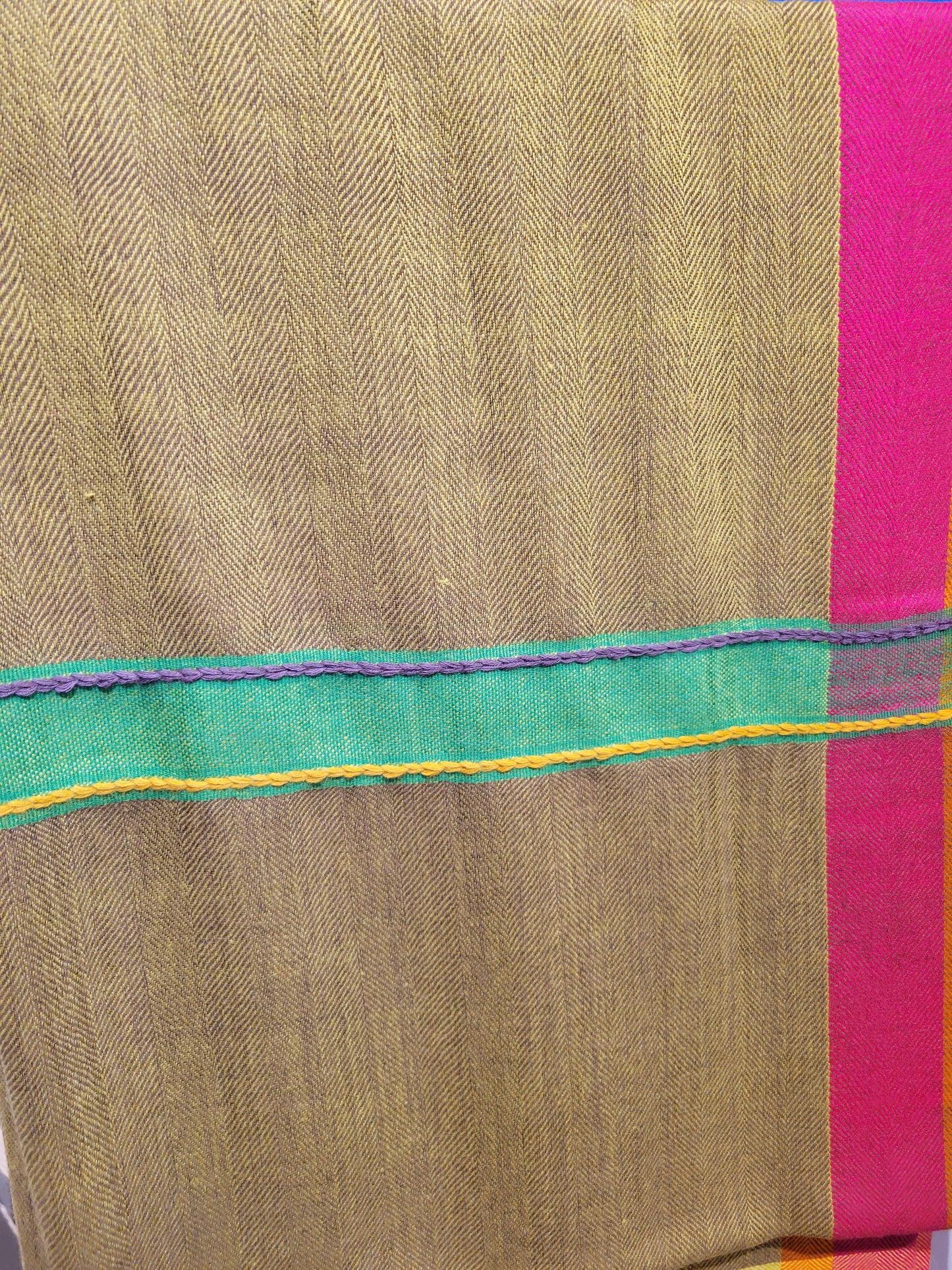 Large Pashmina & Wool Shawl