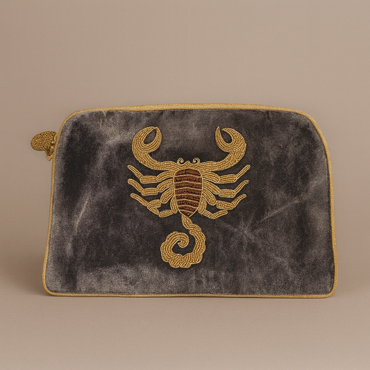 Scorpio Velvet Bag