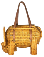 Load image into Gallery viewer, Richard Elephant Wicker Bag
