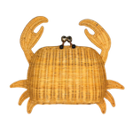 Load image into Gallery viewer, Crab Wicker Bag
