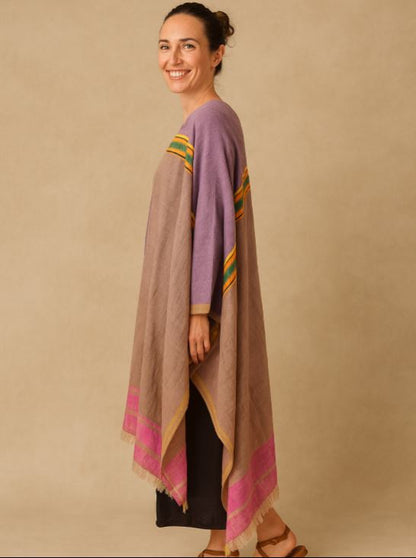 Large Pashmina & Wool Shawl