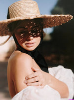 Load image into Gallery viewer, Natural Woven Straw Hat
